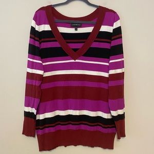 Lane Bryant 18/20 Striped Top